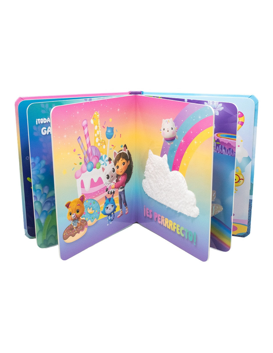 Libro Libro Preescolar de Texturas Gabby Dollhouse de Novelty Ediciones 5
