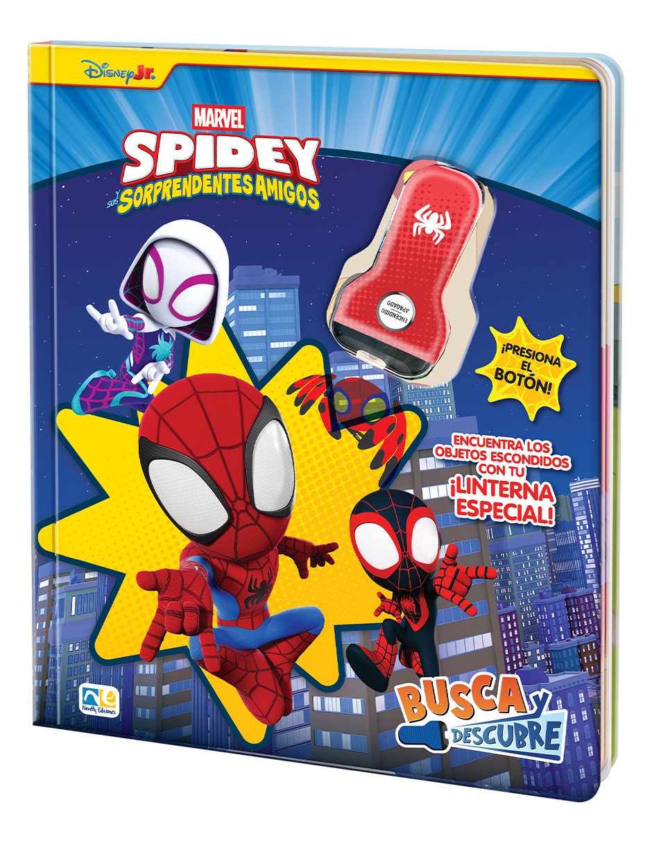 Libro Libro de Actividades Busca y Descubre Spidey de Novelty Ediciones 2