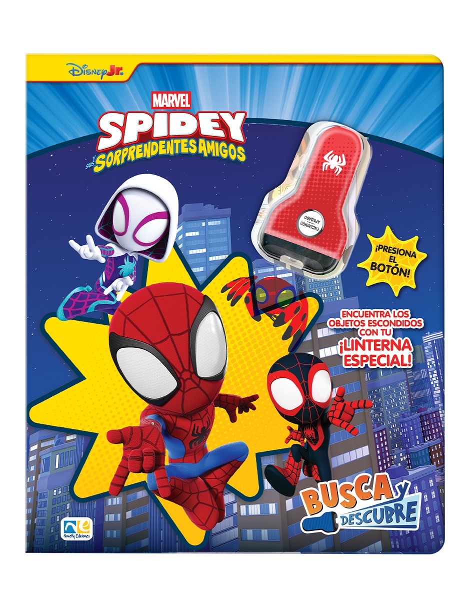 Libro Libro de Actividades Busca y Descubre Spidey de Novelty Ediciones 3