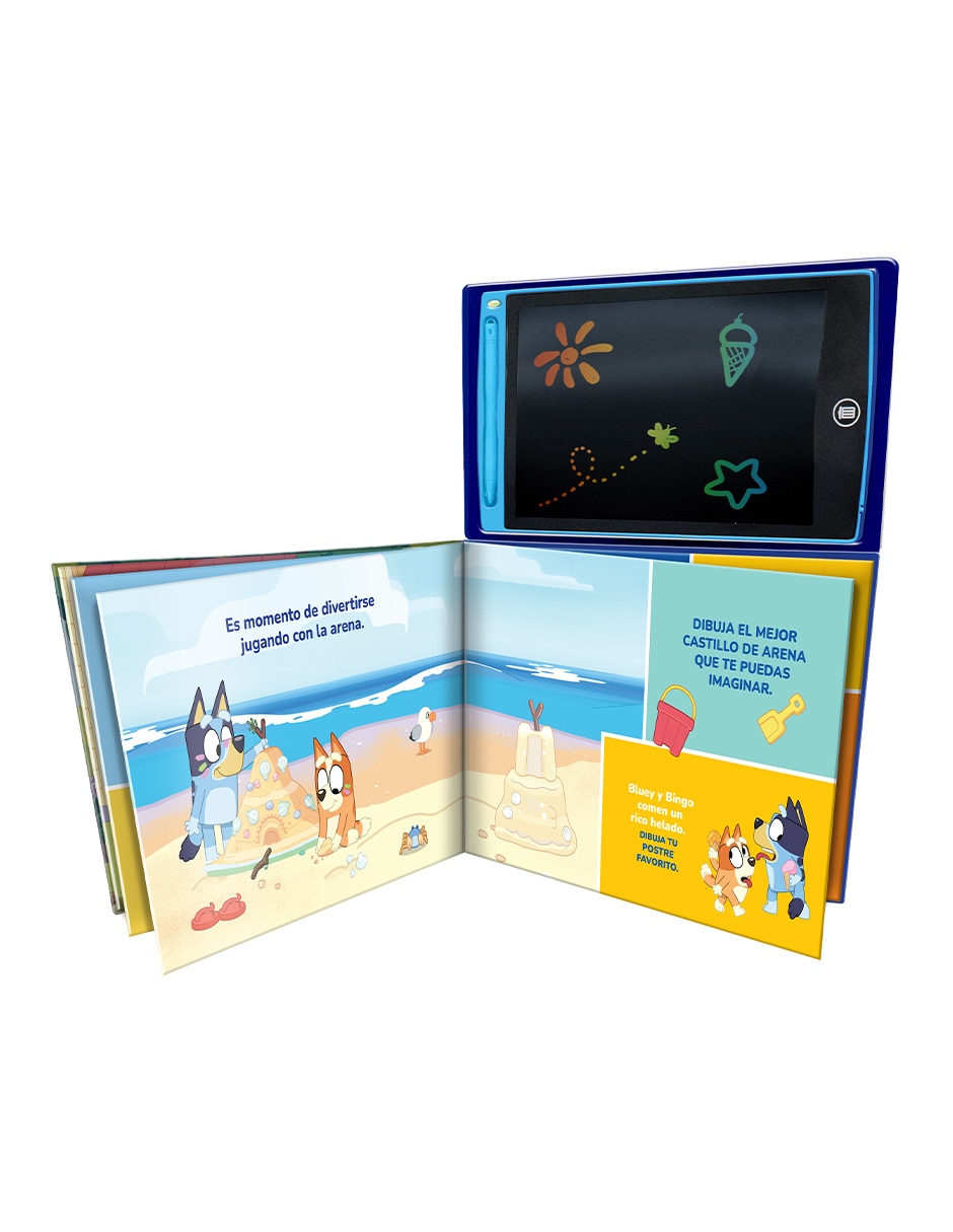 Libro Libro de Actividades con Pantalla Mágica Bluey de Novelty Ediciones 3