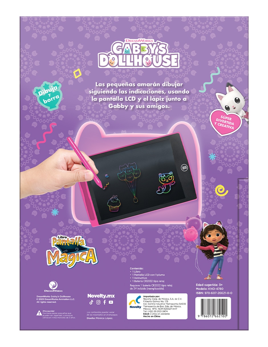 Libro Libro de Actividades con Pantalla Mágica Gdh de Novelty Ediciones 3