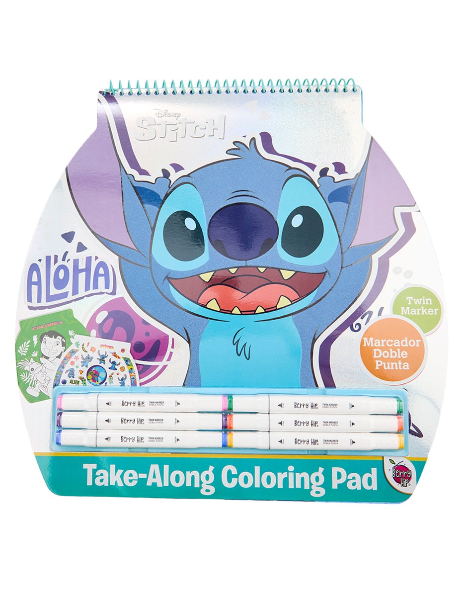 Libro Stitch Take-Along Coloring Book de Best Trading