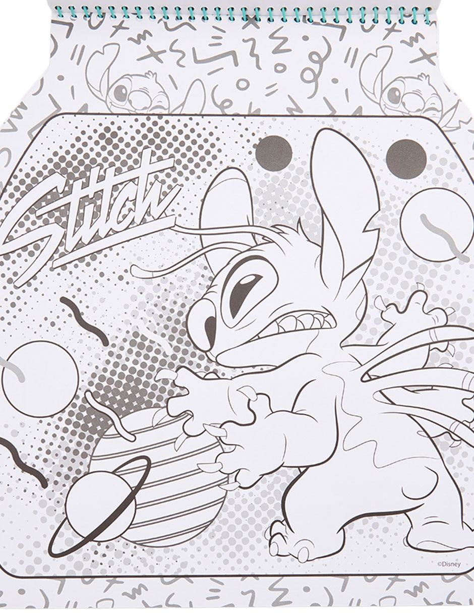 Libro Stitch Take-Along Coloring Book de Best Trading 4