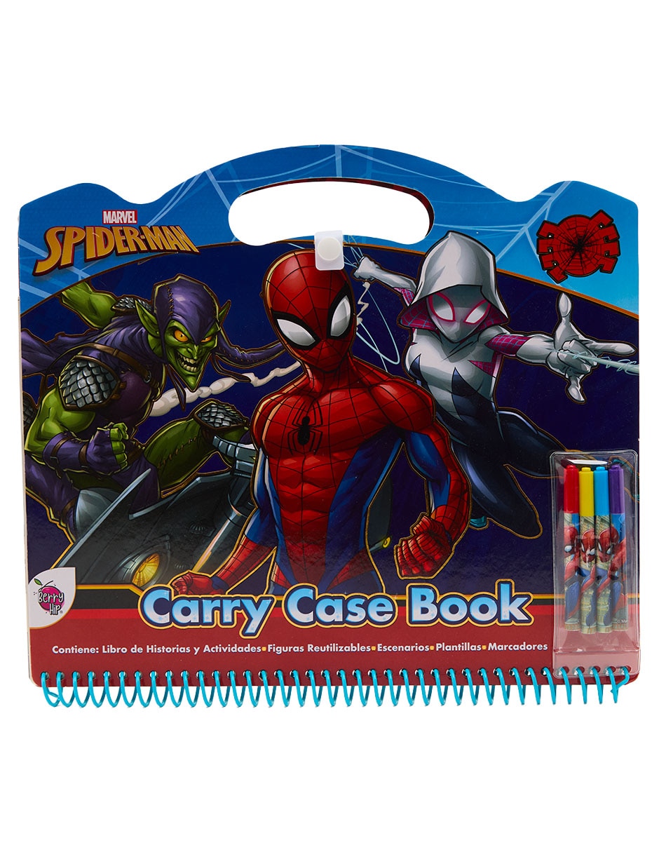 Libro Carry Case Book Spider-Man de Best Trading