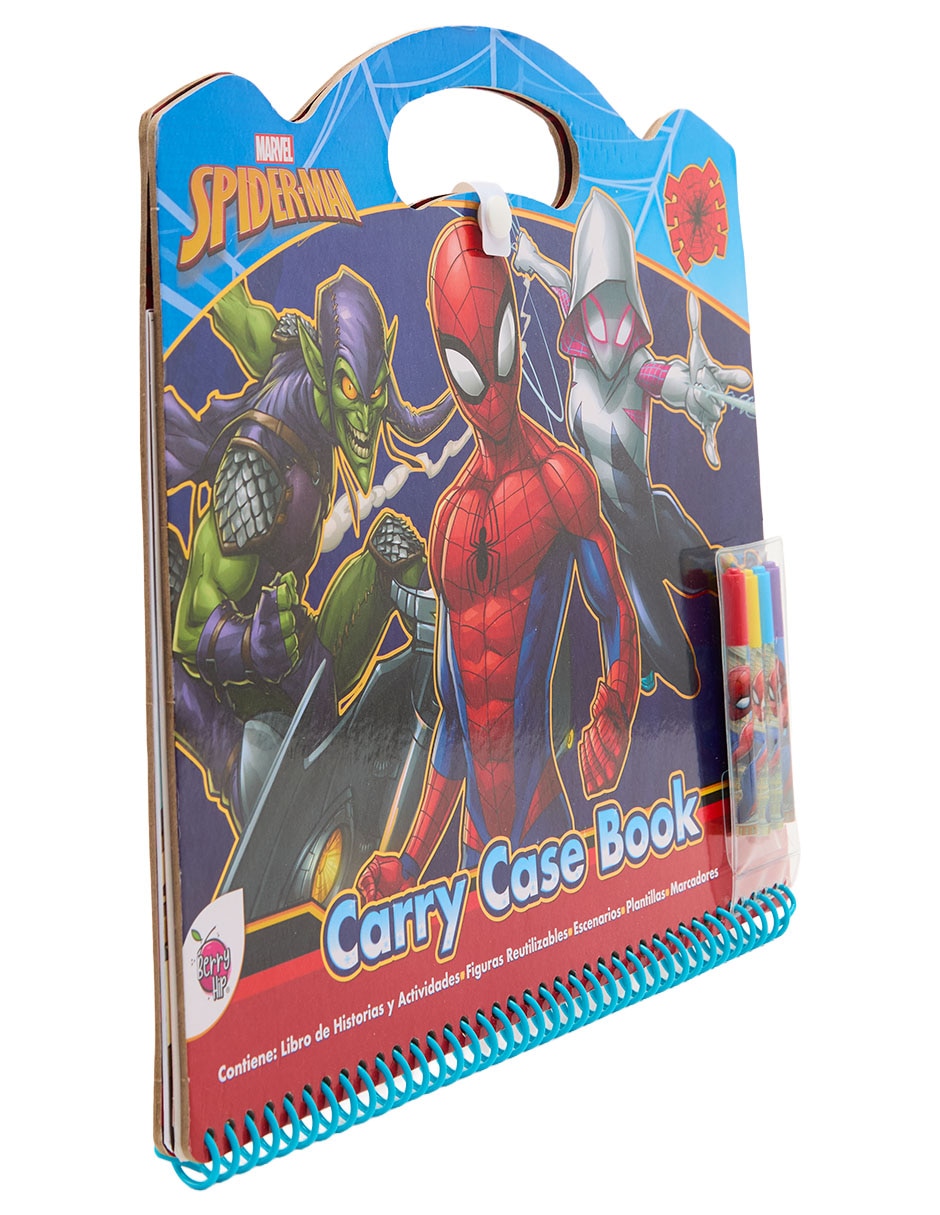 Libro Carry Case Book Spider-Man de Best Trading 2