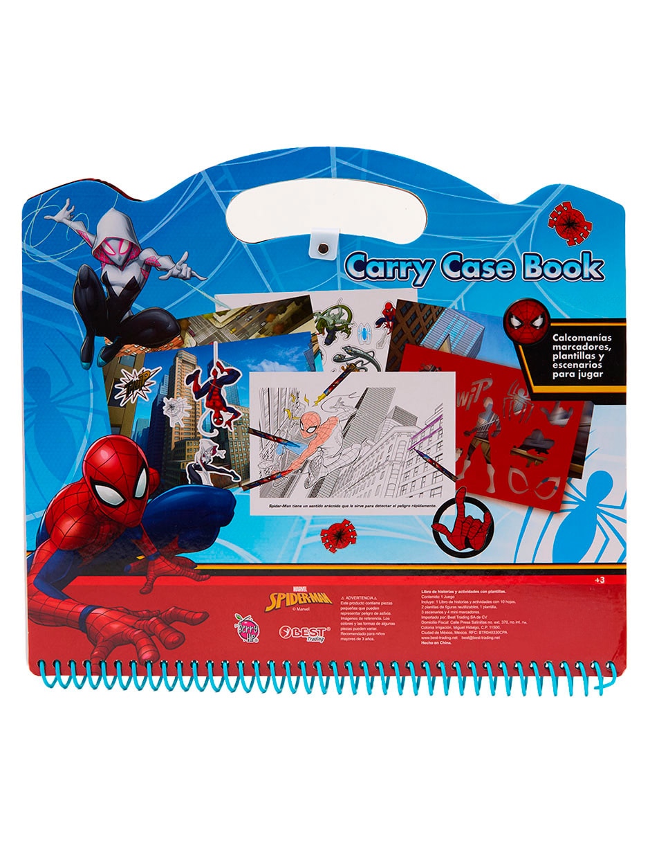 Libro Carry Case Book Spider-Man de Best Trading 4