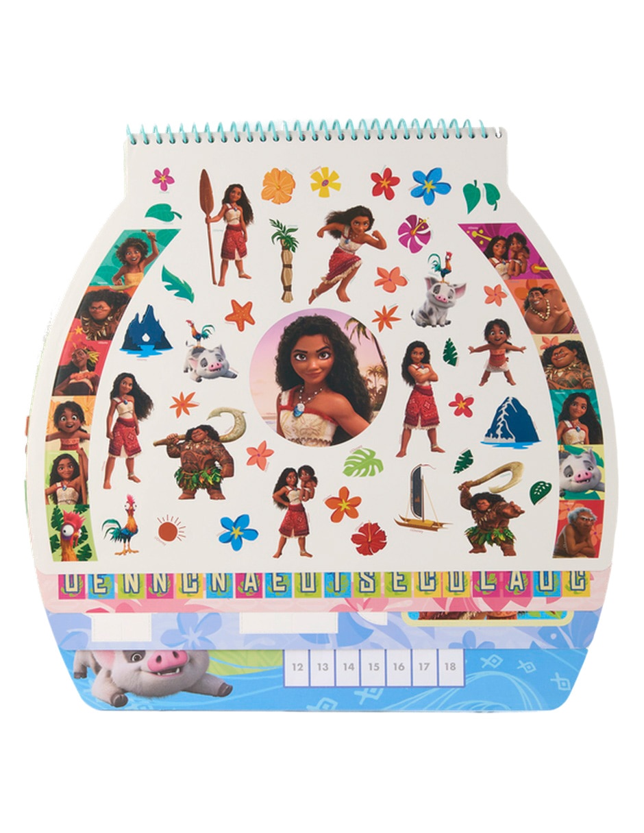 Libro Moana 2 Take-Along Coloring Book de Best Trading 2