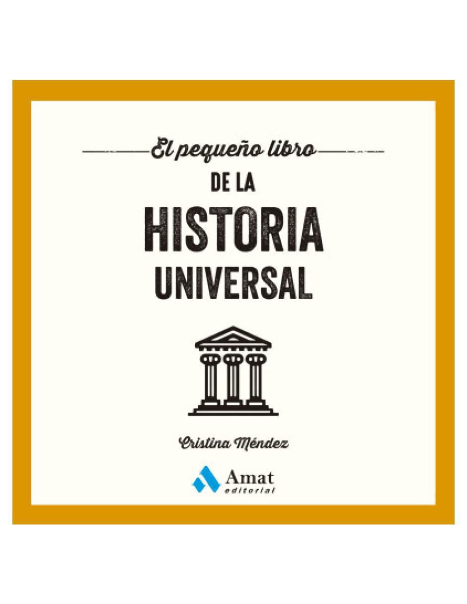 Libro El Pequeño de la Historia Universal de Mendez Cristina 2