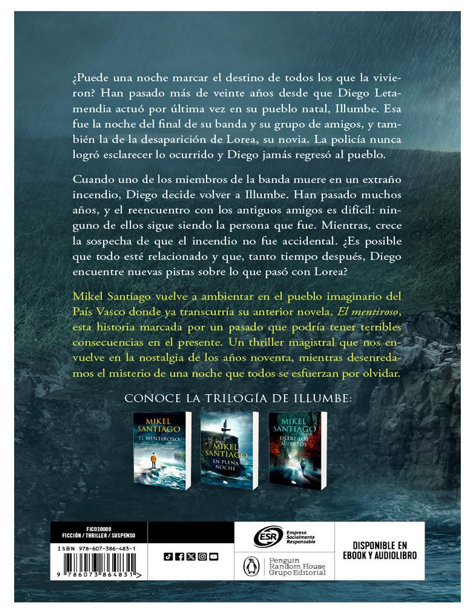 Libro En plena noche (Trilogía de Illumbe 2) de Mikel Santiago