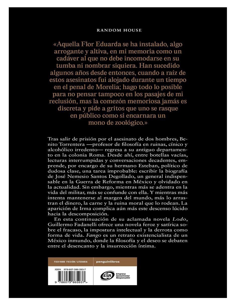 Libro Fango De Guillermo Fadanelli