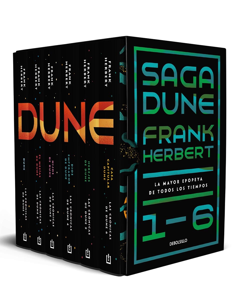 Libro Saga Dune 1-6. La mayor epopeya de todos los tiempos de Frank Herbert Libro Saga Dune 1-6. La mayor epopeya de todos los tiempos de Frank Herbert