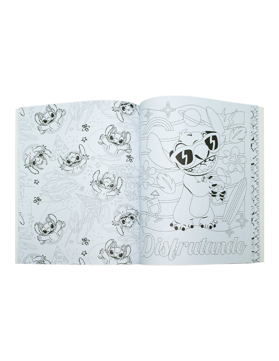 Libro Libro para colorear Disney Stitch Aleja tus preocupaciones de 5