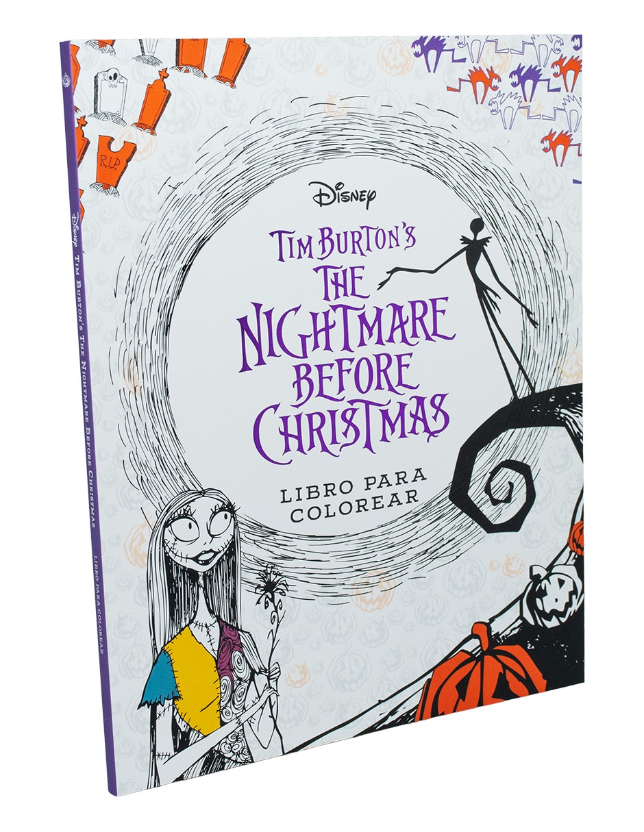 Libro Libro para colorear The Nightmare Before Christmas de EDICIONES