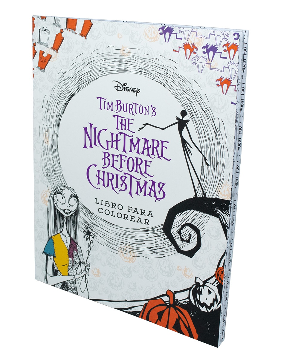 Libro Libro para colorear The Nightmare Before Christmas de EDICIONES 2