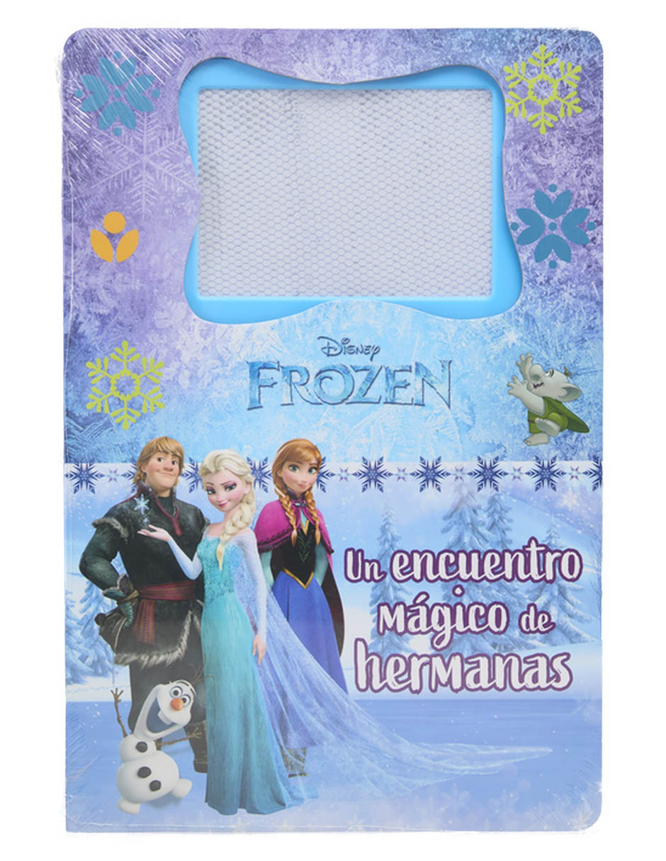 Pizarron magnetico: disney frozen un encuentro magico de hermanas de silver dolphin