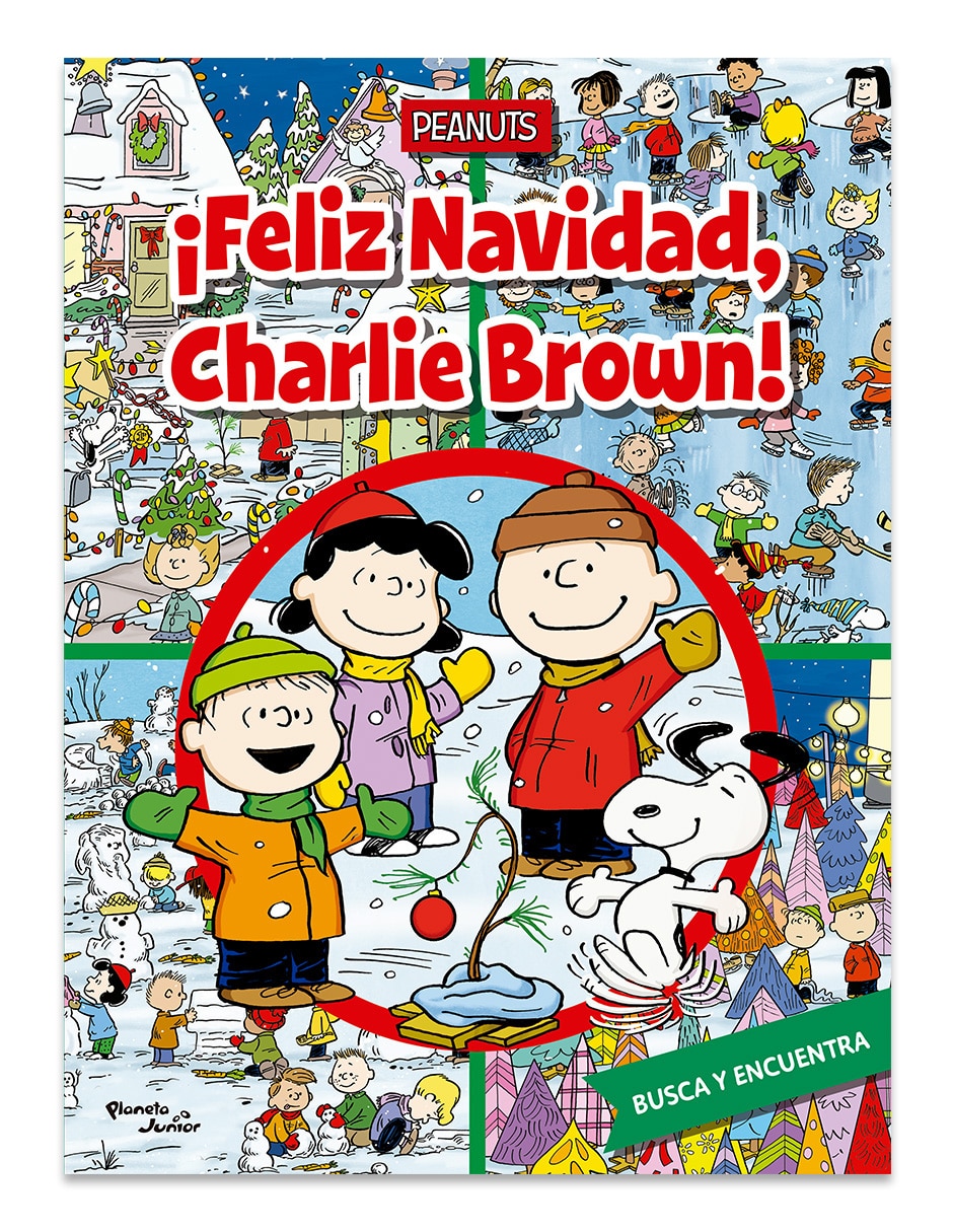 Libro Peanuts Feliz Navidad Charlie Brown de Peanuts