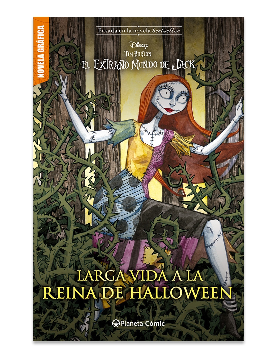 Libro Larga Vida A La Reina De Halloween Novela Grafica de Disney