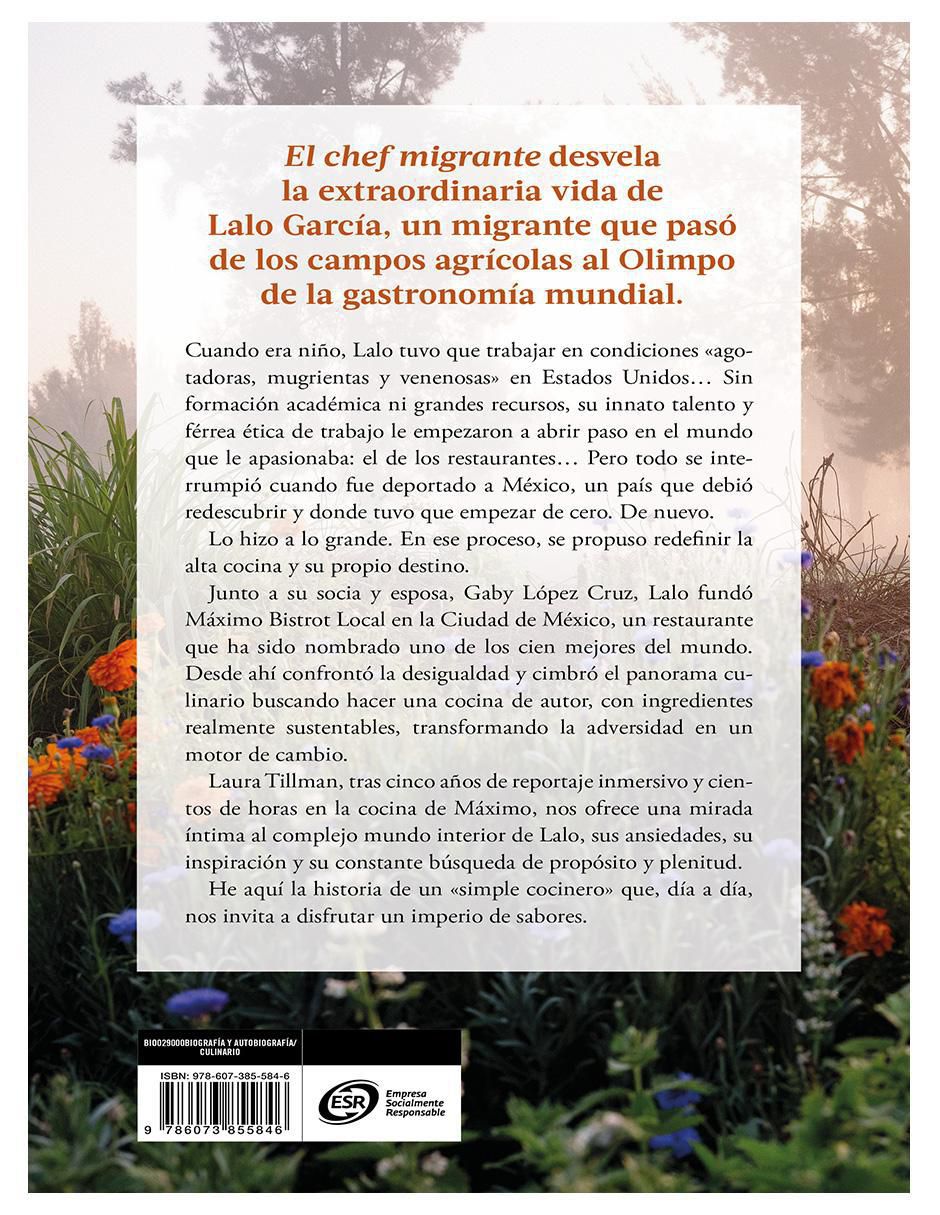 Libro Libro El Chef Migrante de Laura Tillman 2