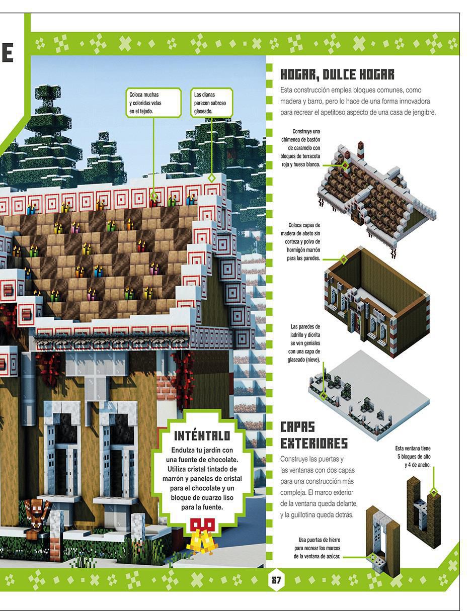 Libro Minecraft: Ideas navideñas ¡Más de 50 proyectos originales! de Dorling Kindersley