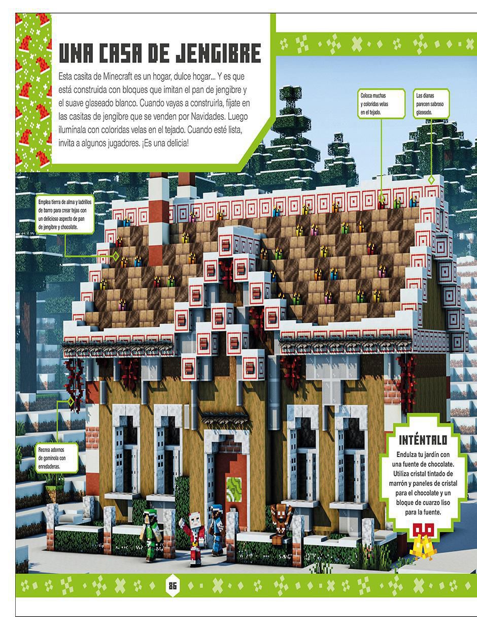Libro Minecraft: Ideas navideñas ¡Más de 50 proyectos originales! de Dorling Kindersley