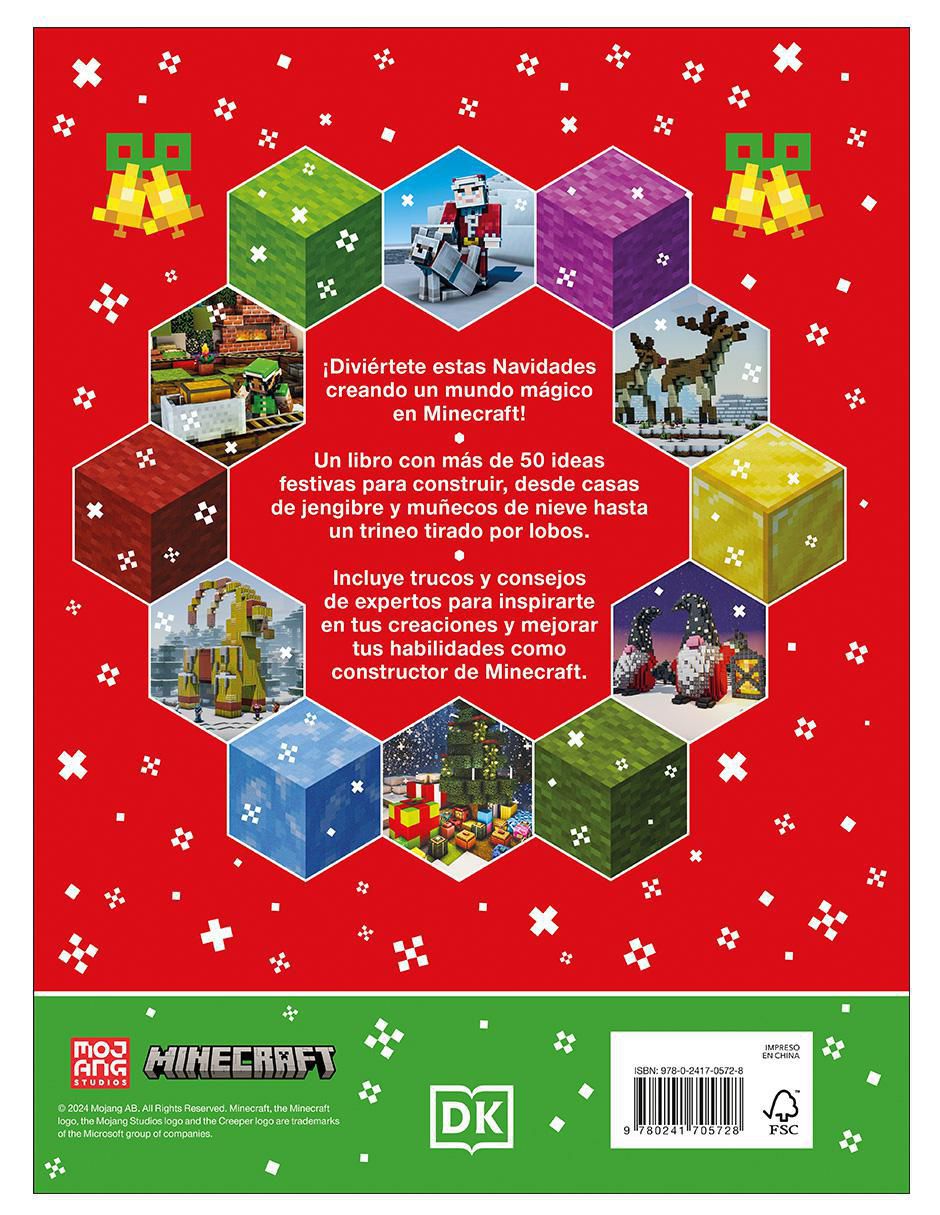 Libro Minecraft: Ideas navideñas ¡Más de 50 proyectos originales! de Dorling Kindersley