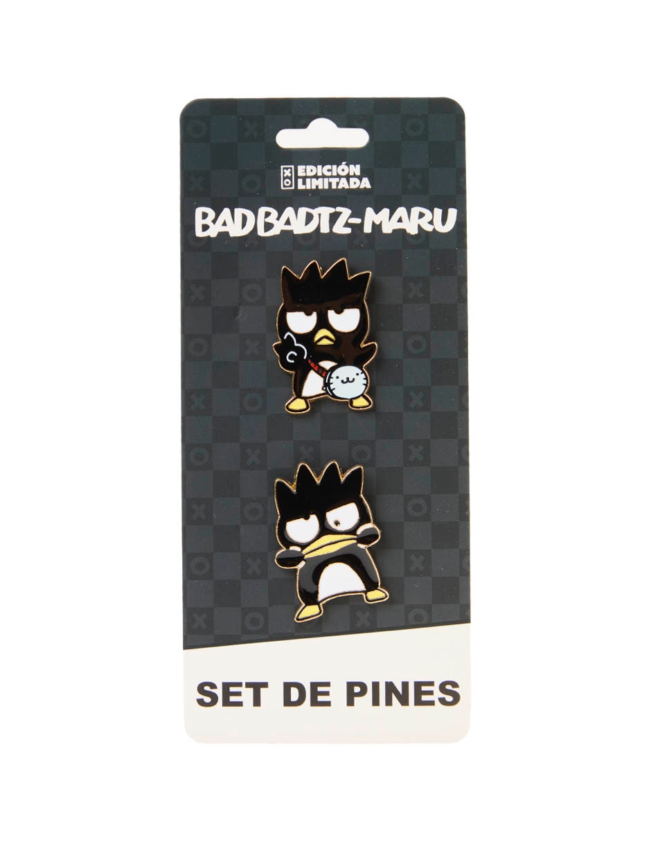 Set pin Geek Industry de metal Badtz Maru