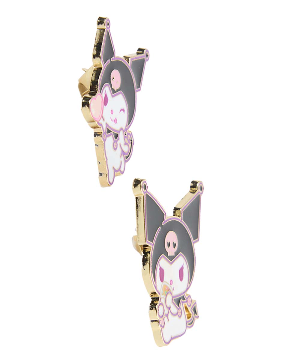 Set pin de metal kuromi 2