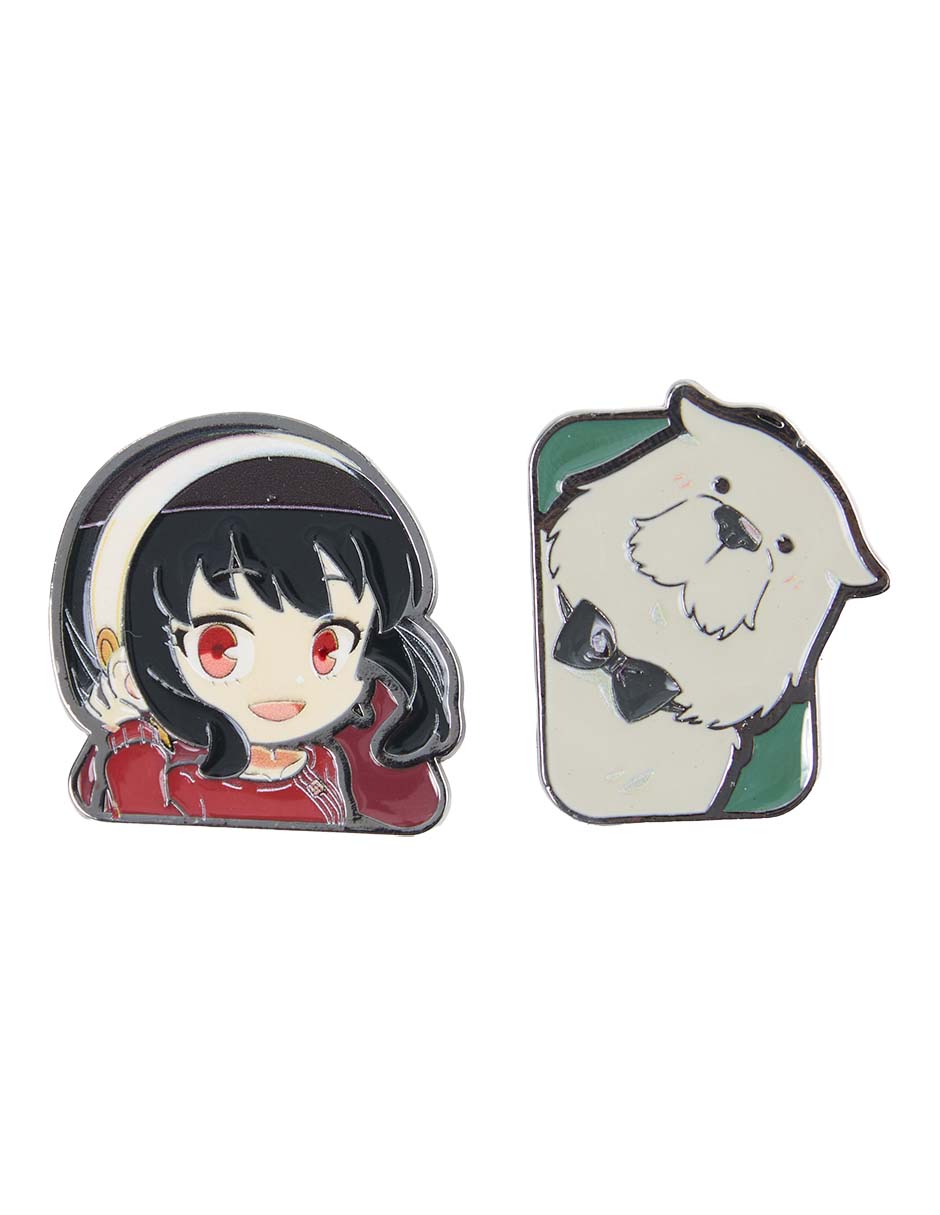 Set pin geek industry de metal spy x family