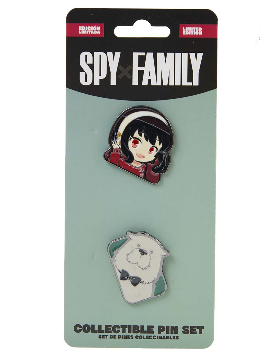 Set pin geek industry de metal spy x family