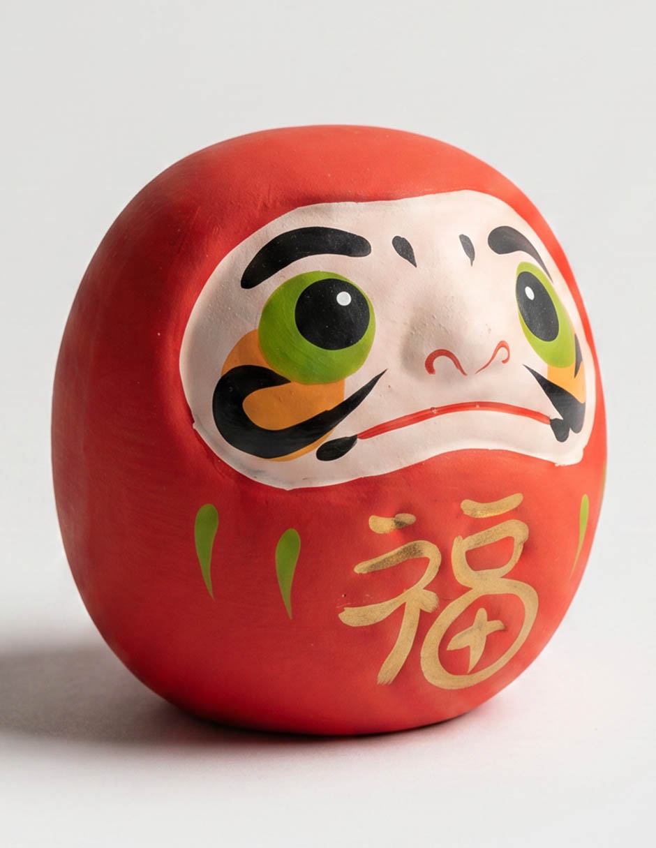 Sujetalibros Daruma 1