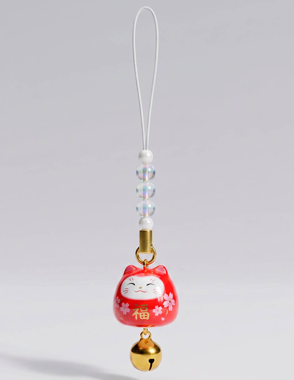 COLGANTE DE LUCKY CAT DARUMA 1