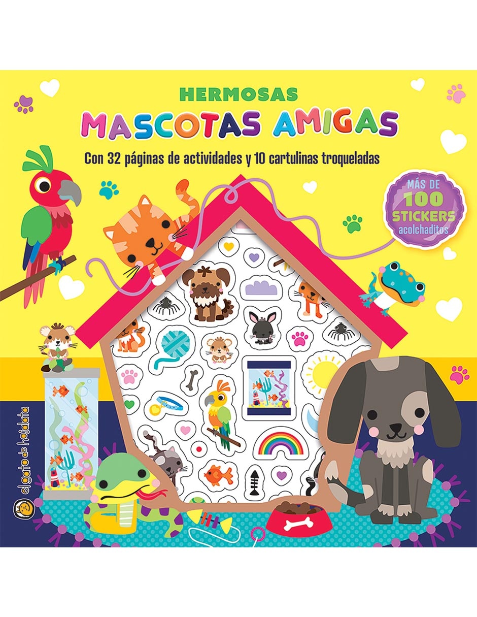 Libro Super Actividades Alcolchaditas: Hermosas Mascotas Amigas de EDITORIAL GUADAL