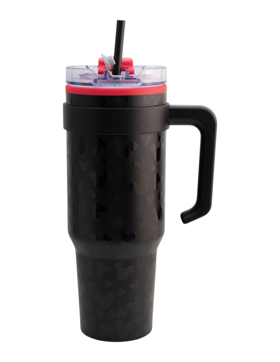 Termo Regalos Siglo XXI de acero inoxidable Mickey con tapa rosca 1.2 L