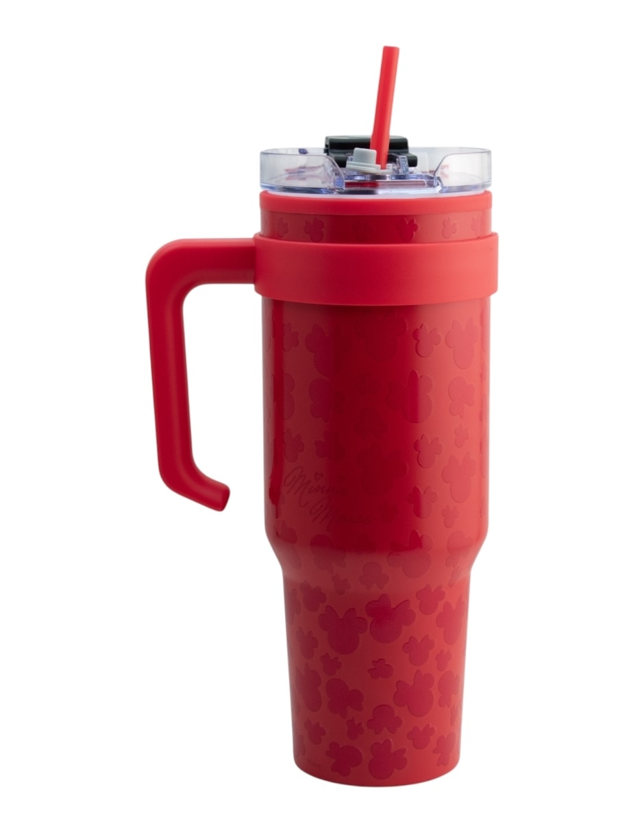 Termo de acero inoxidable Minnie con tapa rosca 1.2 L 3