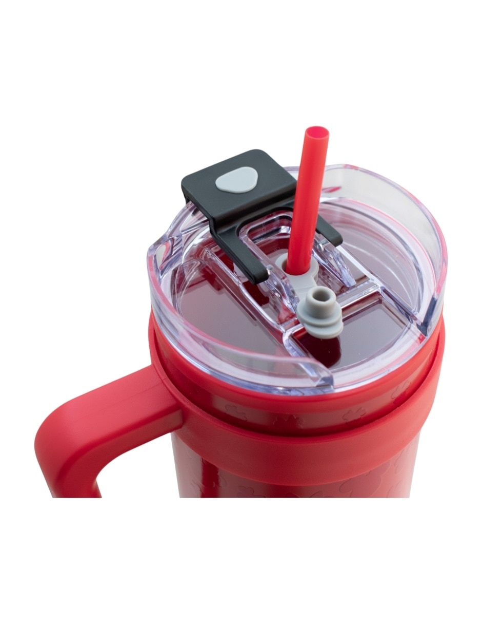 Termo de acero inoxidable Minnie con tapa rosca 1.2 L 4