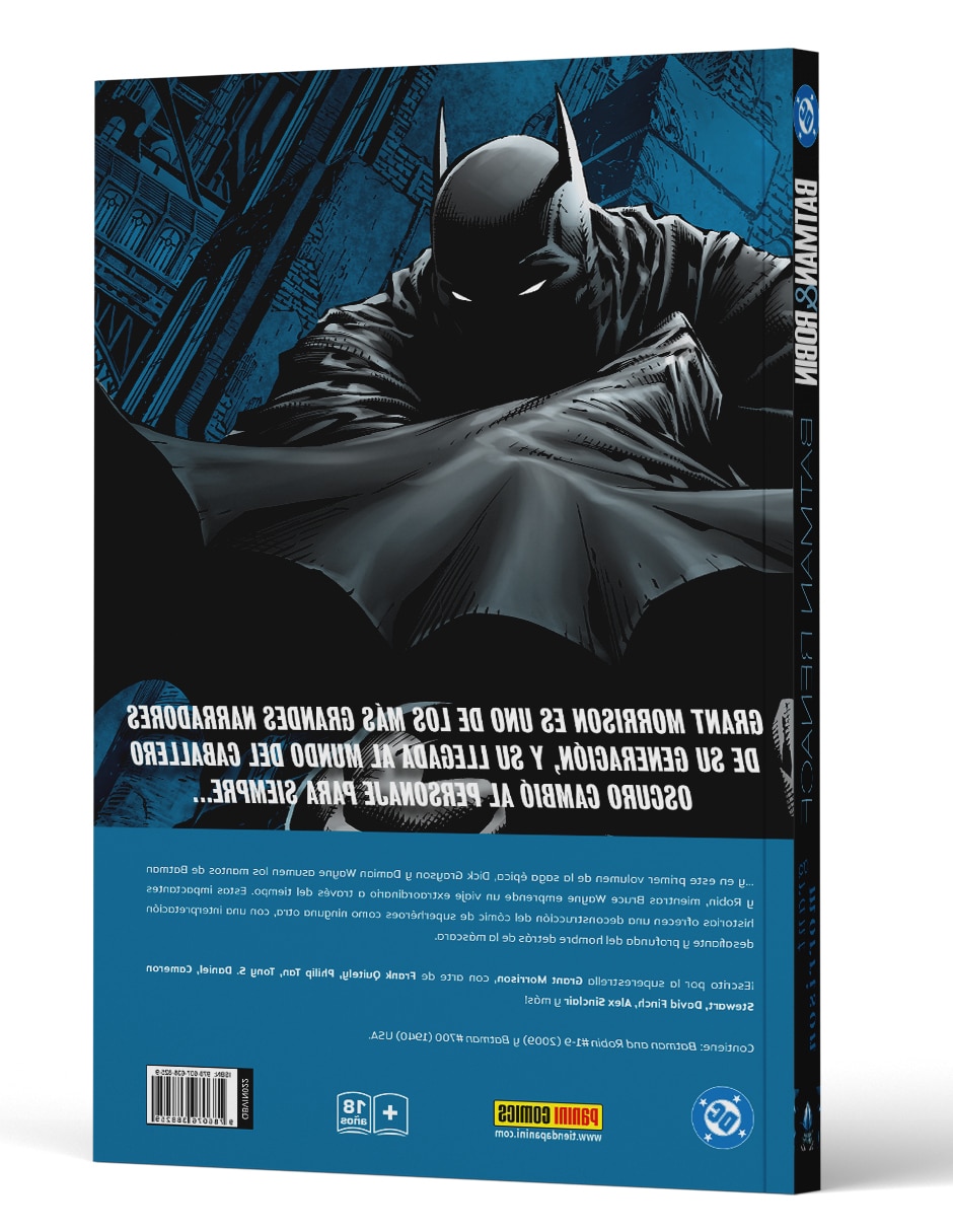 Cómic batman de grant morrison batman reborn 2