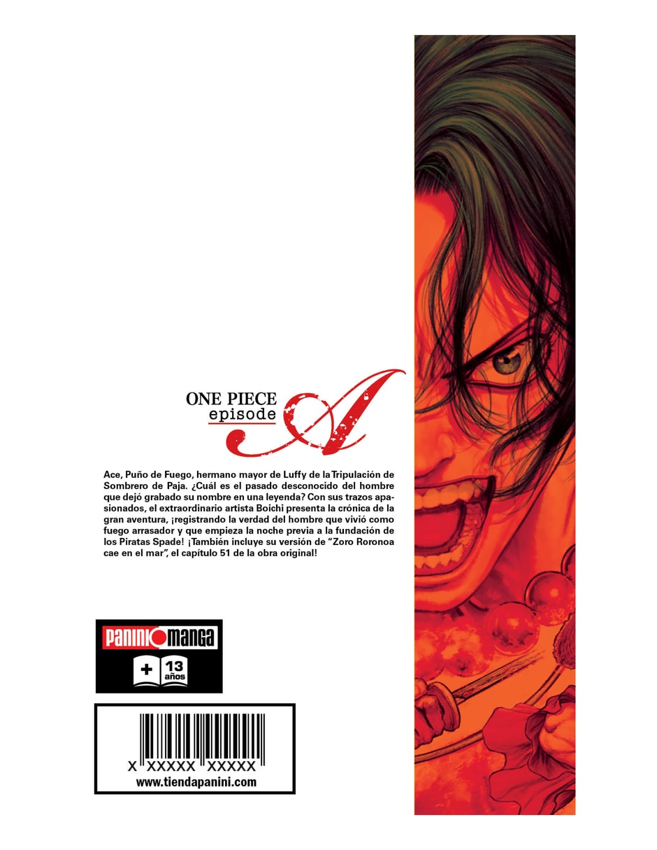 Manga one piece episode a n.1 2