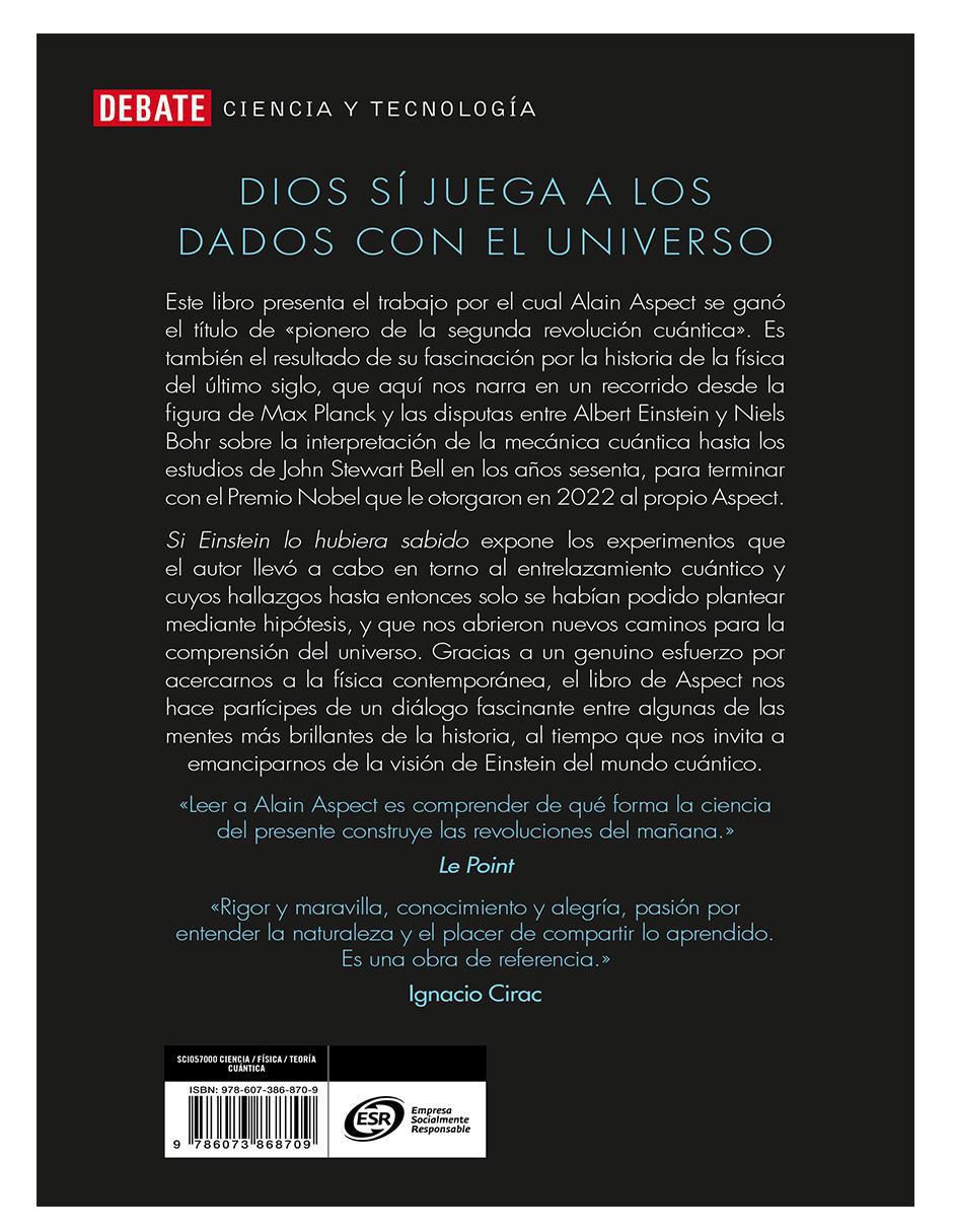Libro Si Einstein Lo Hubiera Sabido de Alain Aspect
