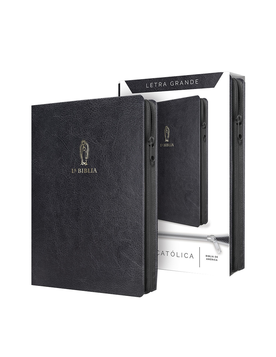 Libro Biblia Católica letra y tamaño grande de Biblia de América 4