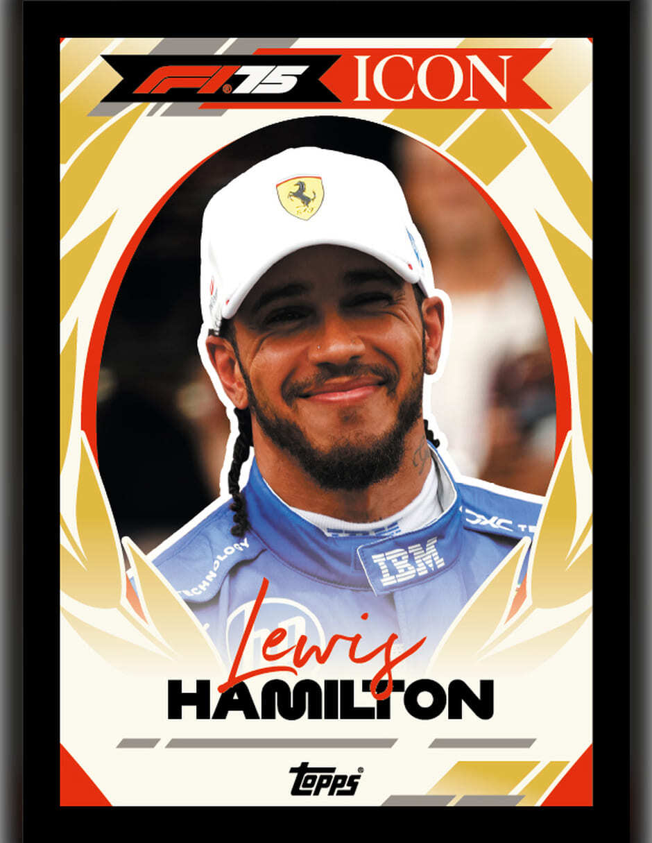 Álbum con estampas Topps de Fórmula 1