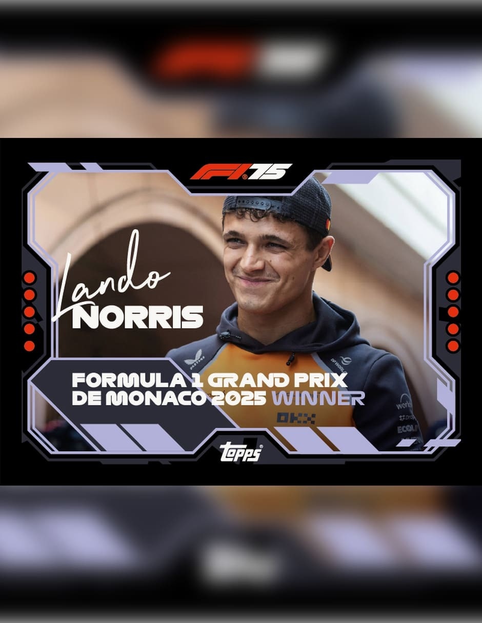 Álbum con estampas Topps de Fórmula 1