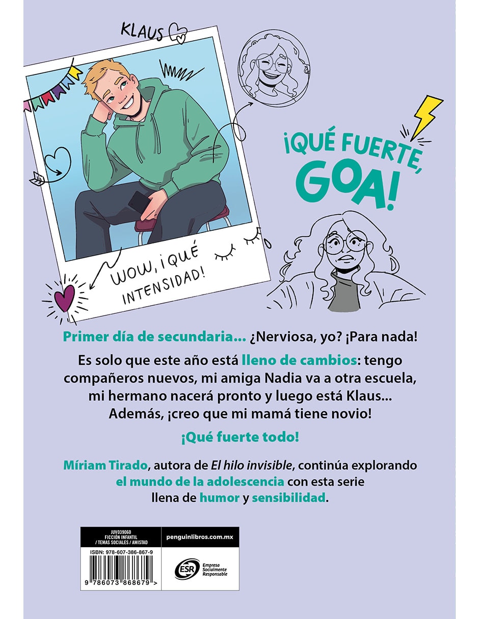 Libro ÁQué Fuerte, Goa! De Míriam Tirado