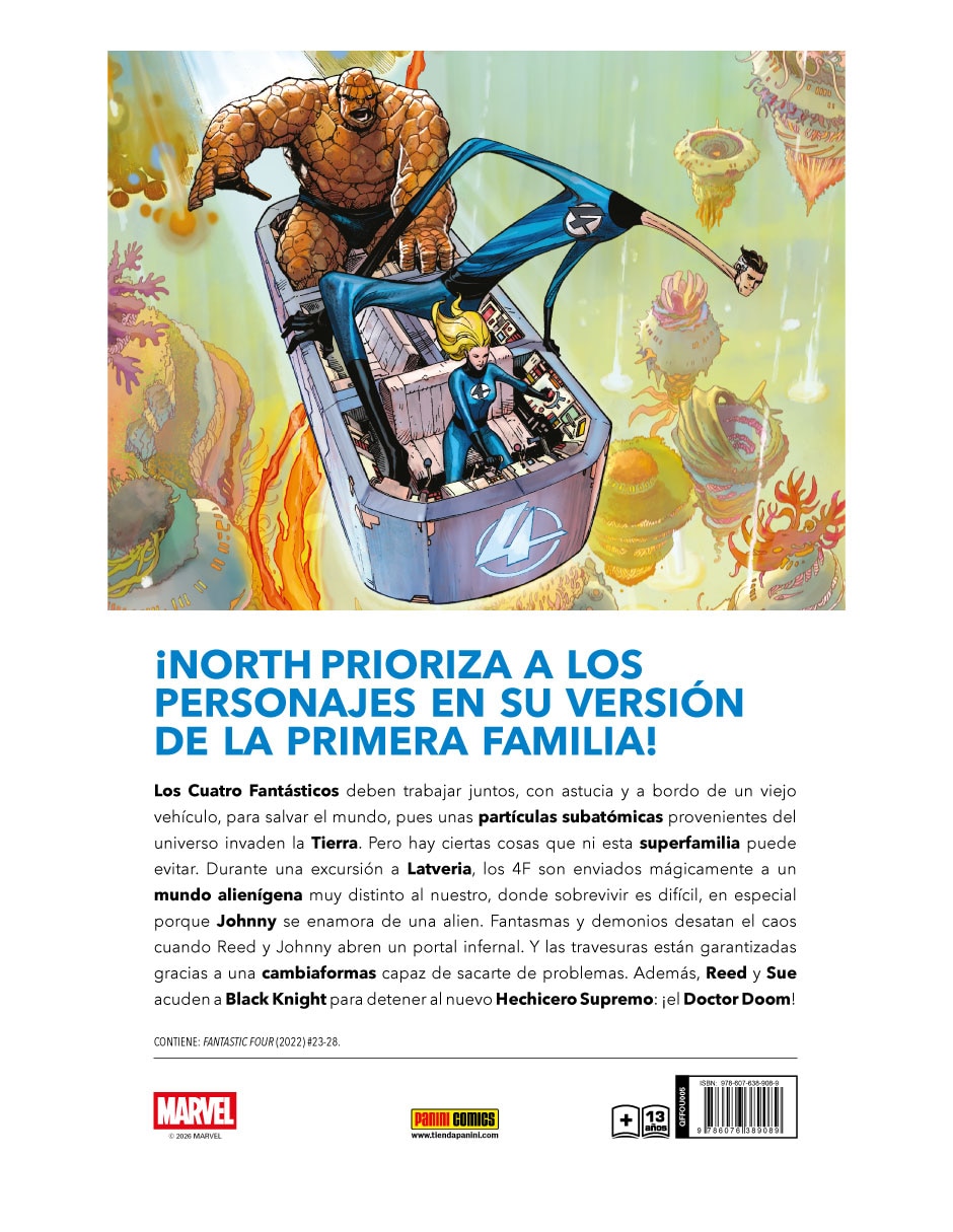 Cómic los cuatro fantásticos de ryan north vol.05