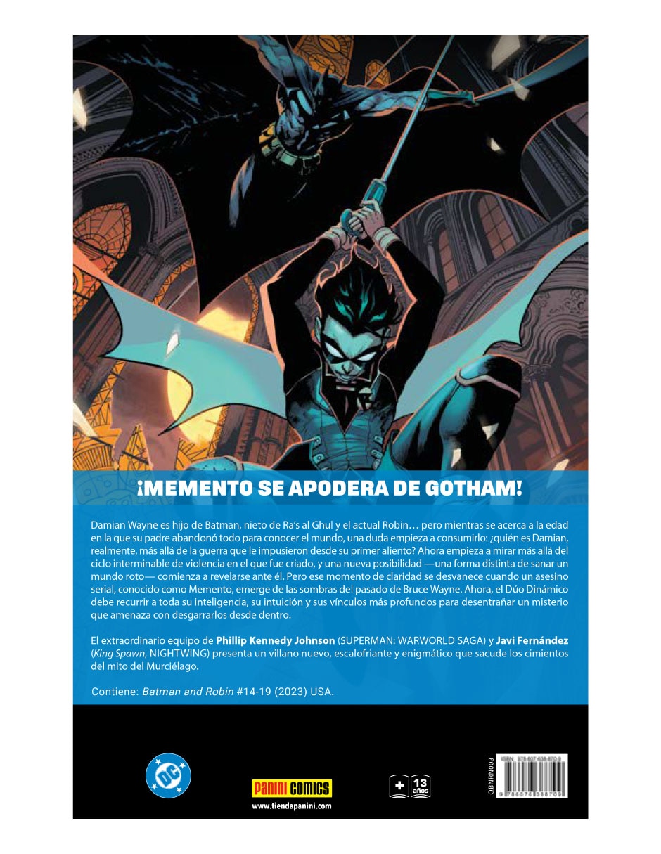Cómic batman & robin vol.03 2