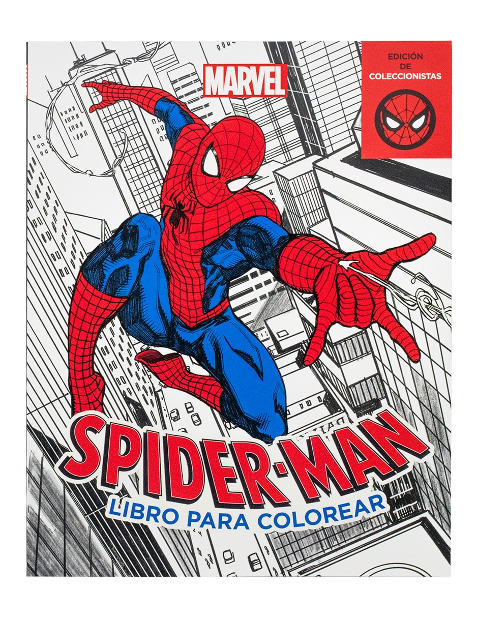 Libro para colorear Spiderman de Novelty Corp