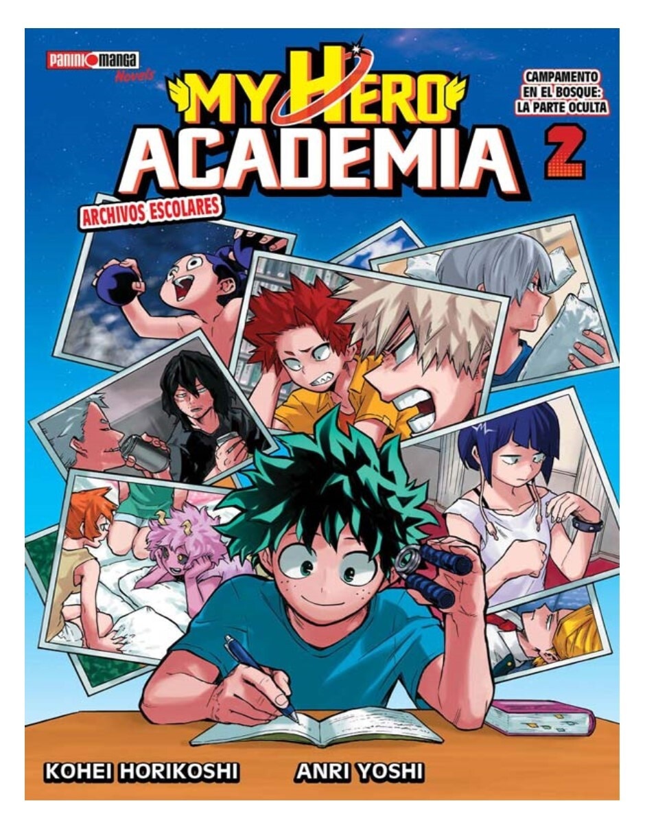 Manga my hero academia school briefs novela n.2