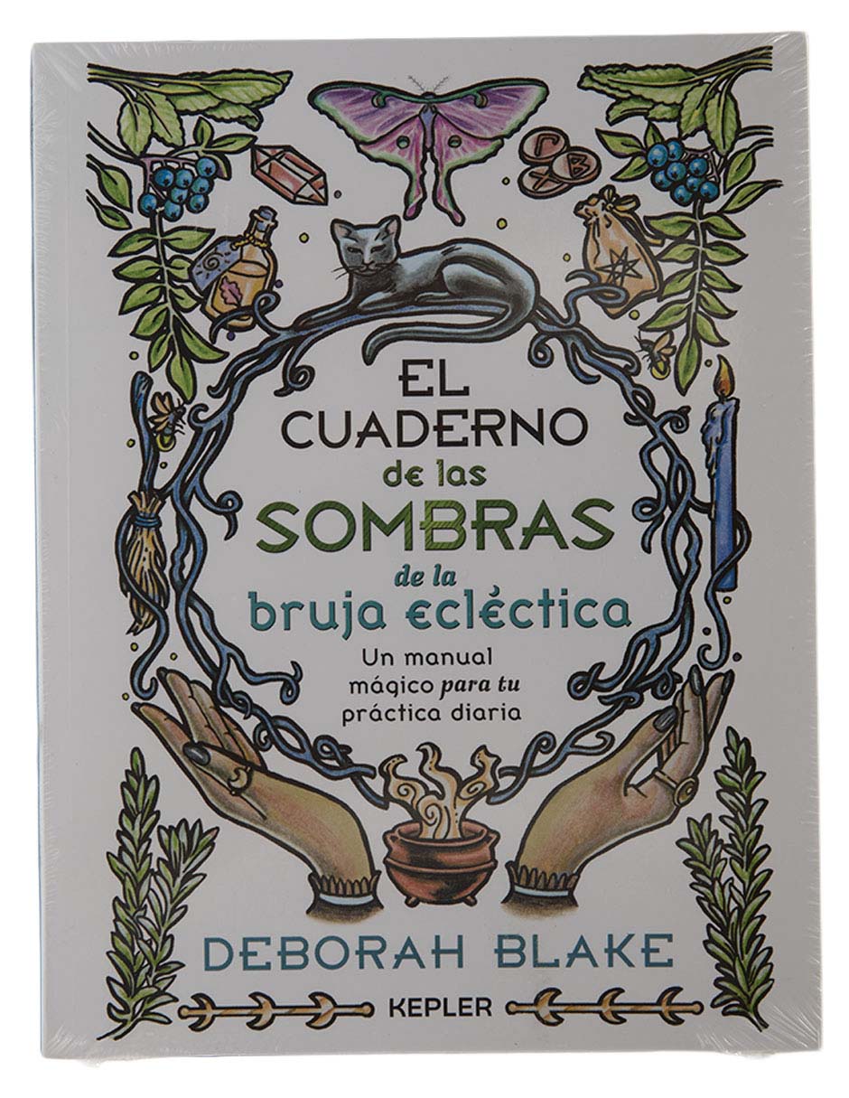 'libro/estuche con libros' el cuaderno de las sombras de la bruja ecléctica 'de' blake, deborah