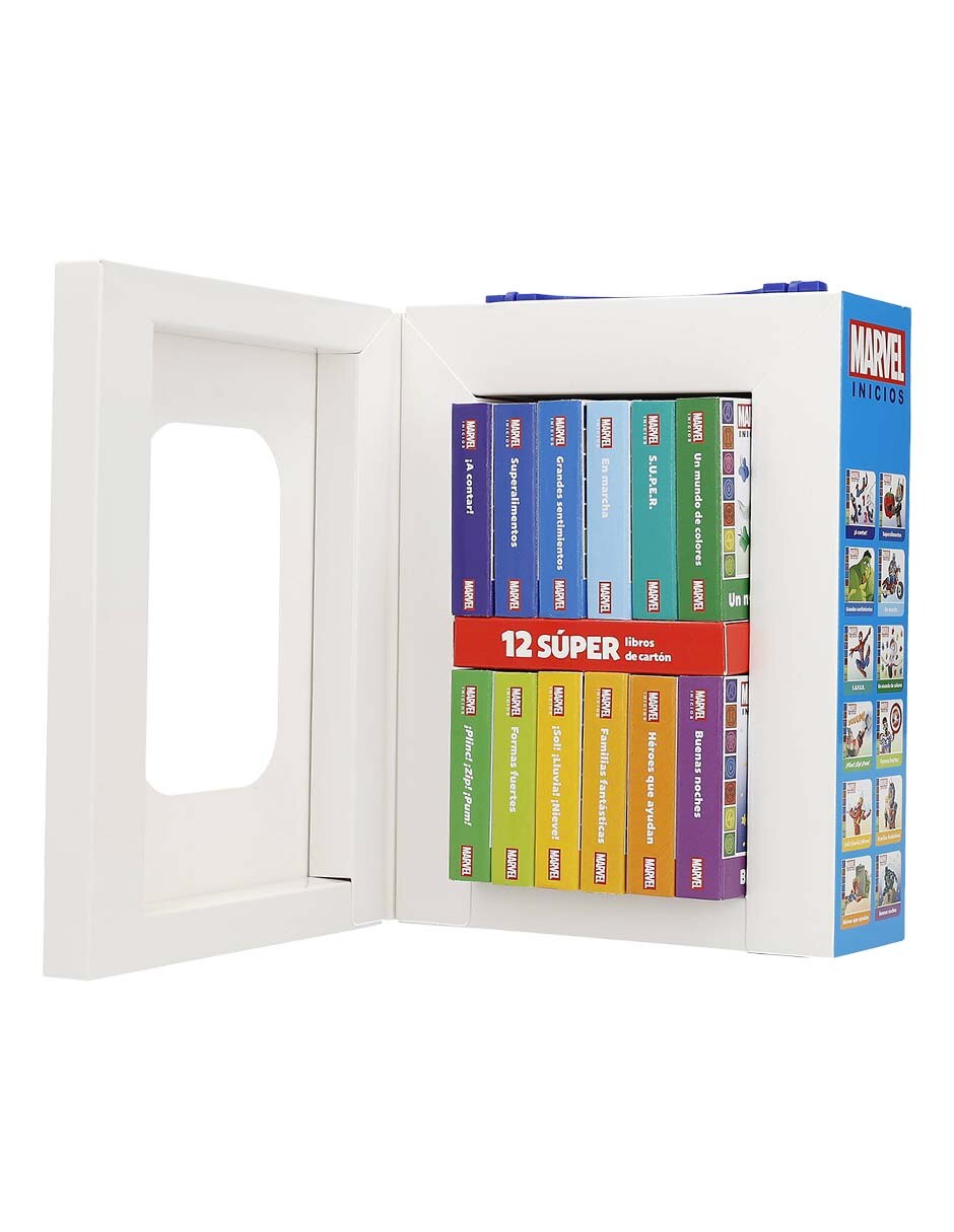 Estuche con libros Marvel Inicios de Pi Kids