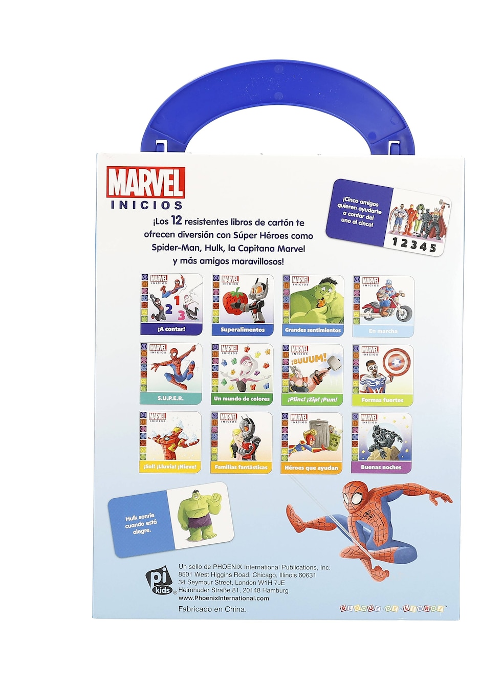 Libro Marvel Inicios de Pi Kids 3