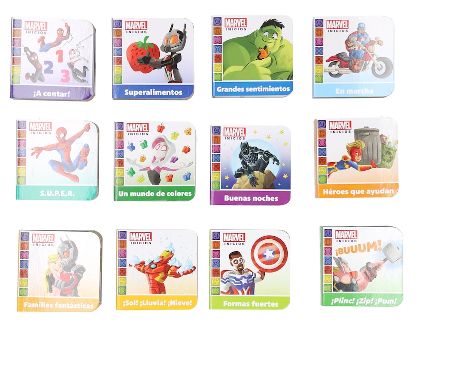 Libro Marvel Inicios de Pi Kids 5